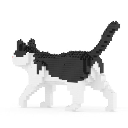 Black and White Cat Mini 01